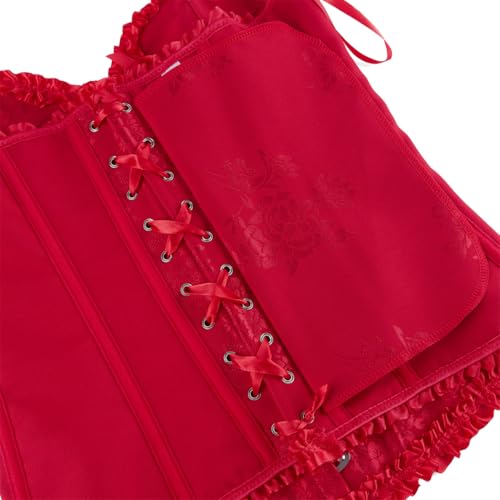 Image of frawirshau Women's Overbust Costume Corset Renaissance Victorian