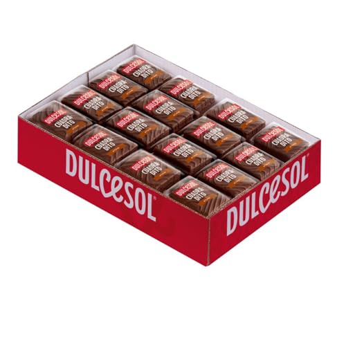 Dulcesol - Cuadraditos de chocolate - Caja de 2 kg - Dulces de chocolate