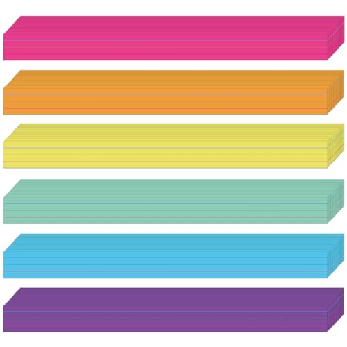 Sentence strips bande de phrases lignée arc-en-ciel tableau école