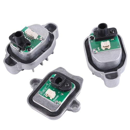 Mulcoll 3Pcs Daytime Running Light DRL Headlight Insert Diode Module Compatible for 3 Series 320i 328i 328d 330i 330e 340i xDrive 2015-2019 LED Headlight Module 63117419615 63117419610