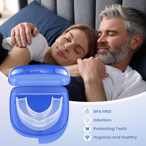 image for Upverxi Anti-Snoring Mouth Guard, Adjustable Anti Snoring Devices, Sno