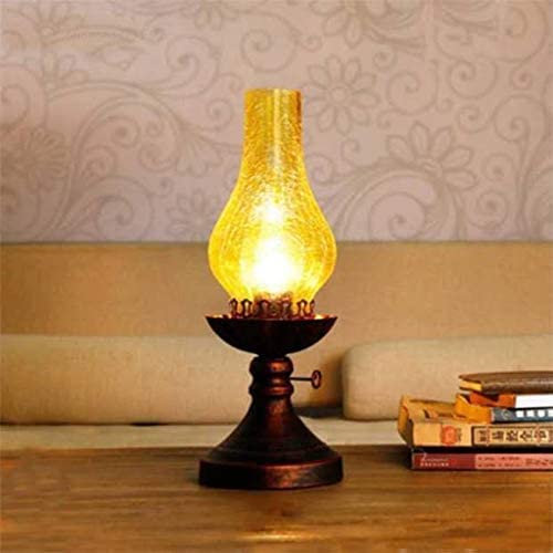 Amazon.co.jp: クラシック灯油ランプ電気ガラスオイルランプキッチン