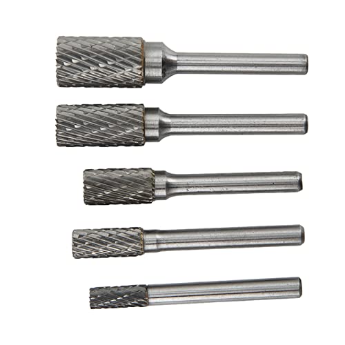 Set de Fresas de Carburo Doble Corte 5 Piezas miniatura 7