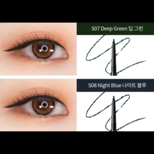 Im Unny Ultra Slim Eyeliner Pencil (S02.Deep Brown), 1.5Mm Tip For Defined Liner, Waterproof, Oil Absorption, Superstay Korean Eye Liner Pencil Korean Makeup #TOP6