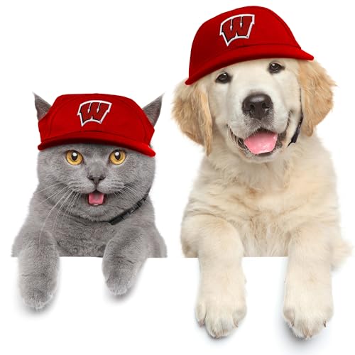 Gorra Littlearth NCAA Wisconsin Badgers Pet Small miniatura 2