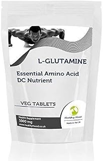 L-Glutamine 1000mg Essential Amino Acid 7 Vegetarian Tablets Pills (Sample Pack) Health Food Supplements Nutrition HEALTHY MOOD