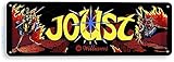 Tinworld Tin Sign Joust Arcade Game Room Marquee Metal Sign Decor Retro Arcade Console A457