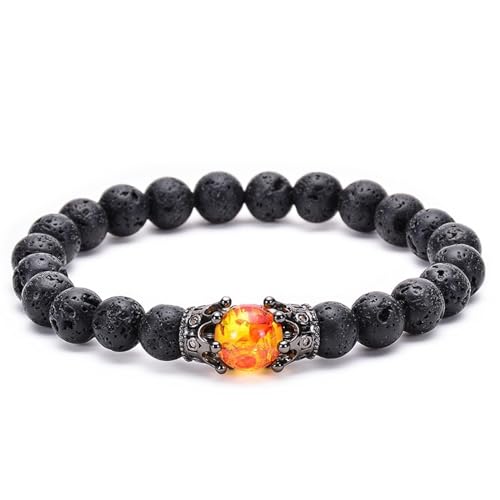 Bracelet en pierre rose YCQYM élastique ajustable en quartz naturel contre l'inconfort des fermoirs