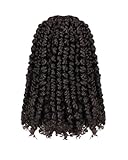 10 Inches 8 Packs Pre Looped Pretwisted Passion Twist Crochet Hair for Black Women and Kids-Light Brown,Soft Hair Extensions Braided by Synthetic Spring Kinky Twist Bohemian Curls(10'-8 Packs,4#)