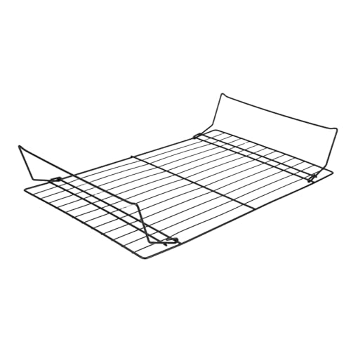 Alipis Rejilla De Enfriamiento Rectangular Antiadherente Plegable para Pasteles Galletas y Pan para Enfriar Rápidamente Cocinas Pequeñas