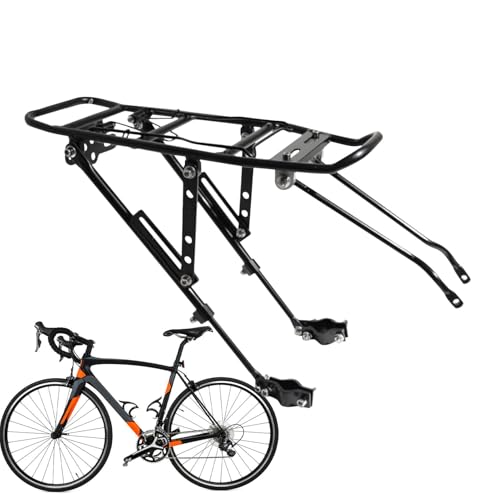 Portabicicletas Trasero de aleación de Aluminio con liberación rápida, Compatible con Soportes de Freno de Disco y Freno en V, Accesorios universales para Bicicletas de montaña