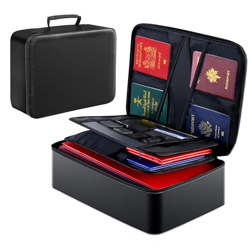 GIANTLUMl Fireproof Lockable Document Storage Bag