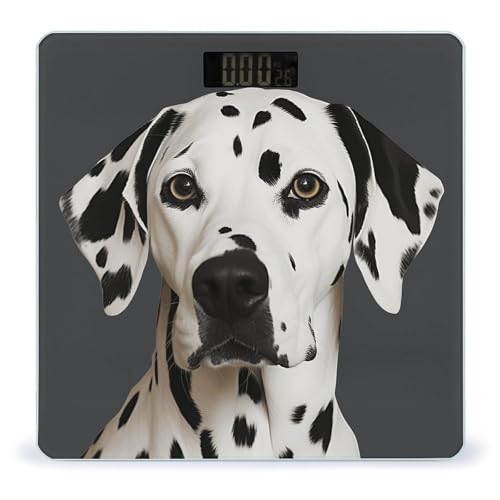 Báscula digital para baño con vidrio templado y pantalla LCD miniatura 1