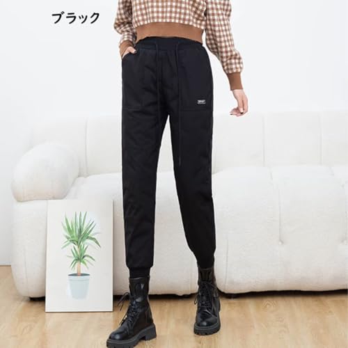 Yucahype ダウンパンツ レディース L ブラック