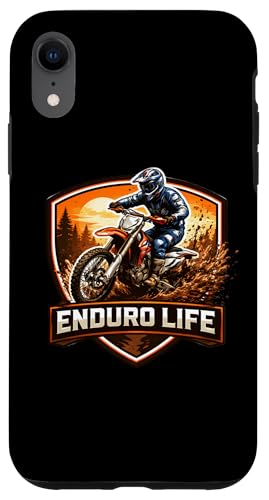Enduro Life �_�[�g�o�C�N ���C�_�[ ���g�N���X �_�[�g�o�C�N �o�C�N MX �X�}�z�P�[�X iPhone XR �p