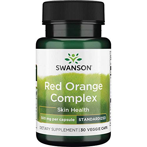 Swanson Red Orange Complex 500 Milligrams 30 Veg Capsules