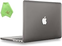 Vista 38 de UESWILL Funda de Carcasa Rígida Mate Compatible con MacBook Pro (Retina, 13 pulgadas, principios de 2015/2014/2013/finales de 2012), Modelo Negro