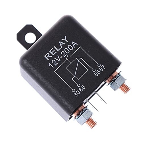 Relé de cabrestante de 12V y 200 amperios para carga dividida de alta resistencia