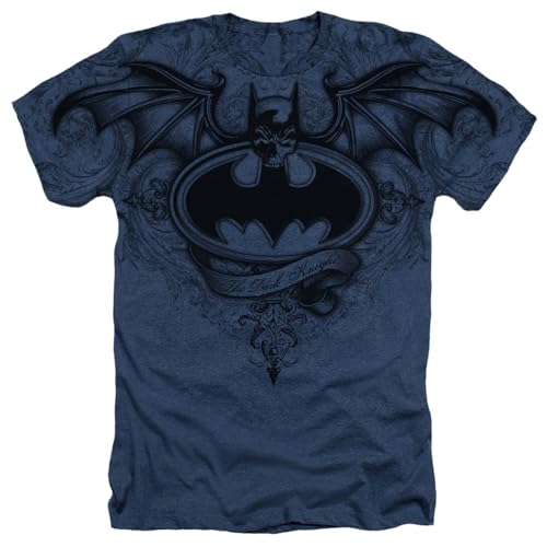 Batman Winged Skull Logo All Over T Shirt (Medium)