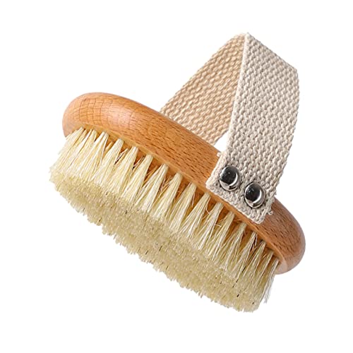 VERDANVERSE Cepillo Corporal Exfoliante de Natural para Masaje Ducha Cepillo de Espalda Suave y Durable para Exfoliación y Cuidado para Seco y Húmedo