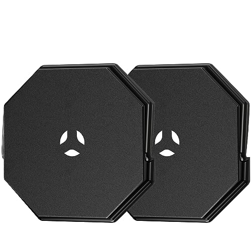 Vinyl Siding Mounting Blocks, Siding Mounting Kit, Siding Mounting Block, Siding Mounting Plate for 1/2 inch Lap Double and 4 inch Height Siding, Black, 2 Pack