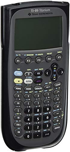 texas ti 89 graphing - Texas Instruments TI-89 Titanium Programmable Graphing Calculator (Renewed)