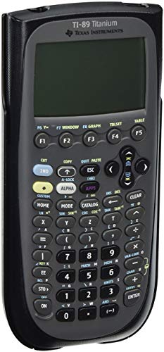 TEXTI89TITANIUM - Texas Instruments TI-89 Titanium Programmable Graphing Calculator (Renewed)