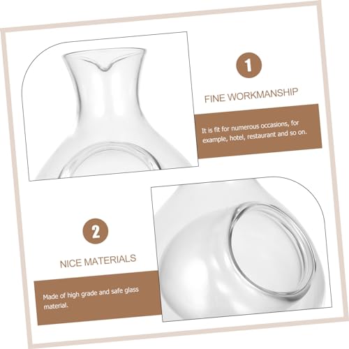 Luxshiny Wine Decanter Glass Cooling Wine Aerator Com Decantadores de Bolso de Gelo Aerjante de Vinh