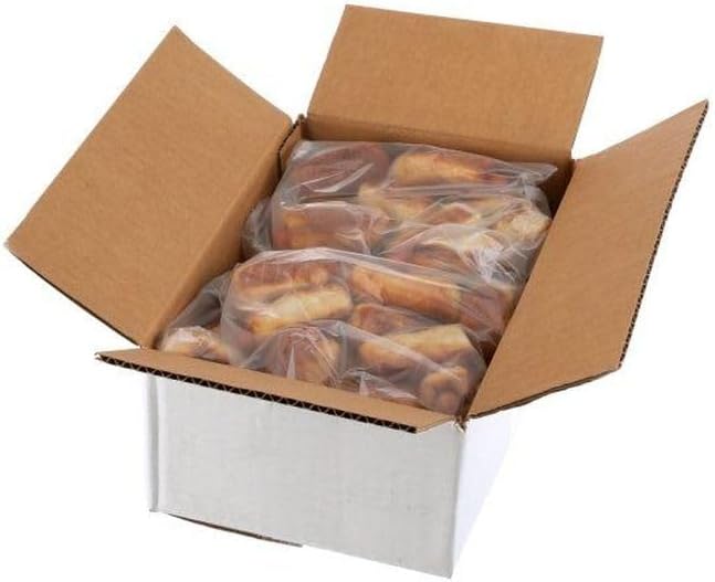 Super Mini Beef Hot Dog Soft Pretzel -- 60 per case.