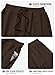 Herberton Men Fashion Stylish Cozy Spring Short Waistband Summer Pocket Knitted Elastic Waist Heavyweight Textured Beachwear Adjustable Drawstring 7 Inch Beach Shorts Hawaii Brown L