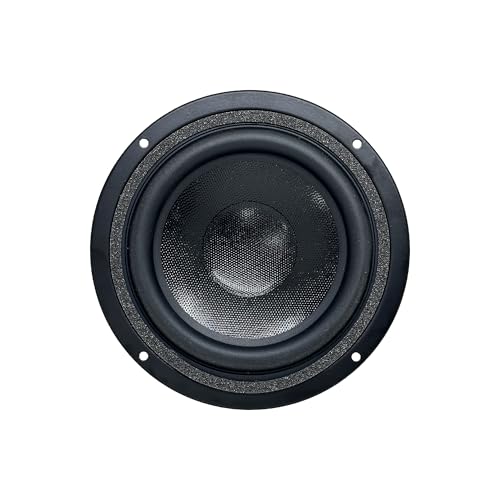 Image of 5.25 Inch Midrange Speakers - Hi-Fi Driver 4 Ohms 30 Watts Speaker for High-End Audio Music Systems, Cars & DIY Projects (2 Pcs)