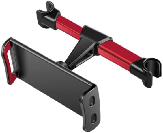Tablet Stands Xnyocn Car Back Seat Headrest Mount Holder For Ipads Pro 412.9 Inch 360 Rotation Unisversal Tablet PC Auto Car Phone Holder Stand (Red)