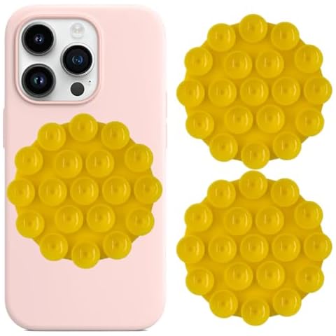 Jaende 2PCS Silicone Suction Cup Phone Holder Cover