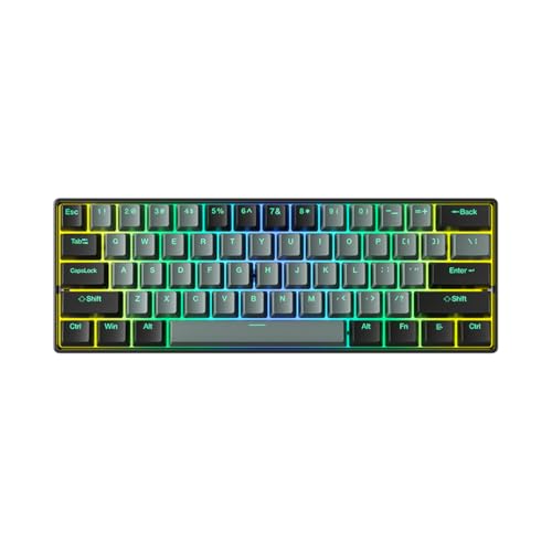 ゲーム用キーボード Amazon | カラフルなメカニカルキーボード、61キーゲーミング