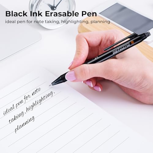 M&G Bolígrafos de Gel Borrables, 6 Unidades Punta Fina 0.5mm Tinta Negra miniatura 6