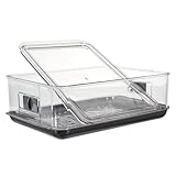 Solution de rangement pratique et esthétique, cette boîte de conservation est un atout pour organiser votre espace de travail culinaire.