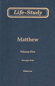 Paperback Life-Study of Matthew Volume Five, Messages 49-60 Book