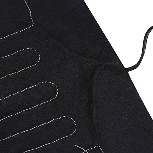 Heizmatte für Bekleidung, Weste, Wärmekissen für den Winter, elektrisch, verstellbar, 3 Wärmestufen, Heizkissen für Haustiere (mit Schalter) (4 Artikel)