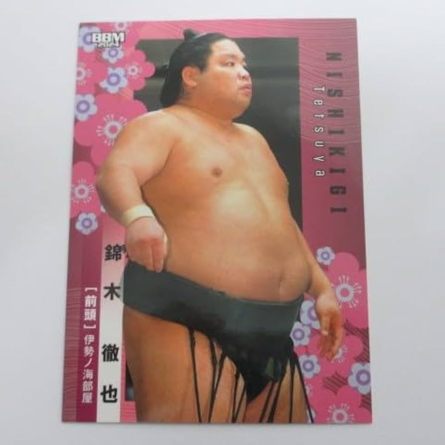 カルビー大相撲カード 20枚 昭和 マニア BBM 2025 大相撲カード 20 錦木 徹也 前頭 (レギュラーカード