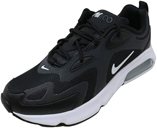Nike Air Max 200 Mens Running Trainers CI3865 Sneakers Shoes (UK 6 US 7 EU 40, Black White Off Noir 001)