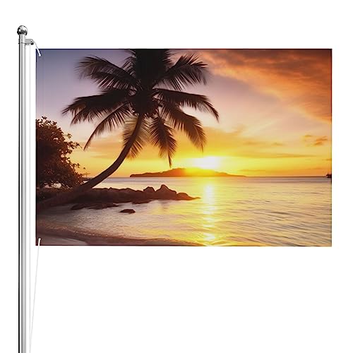 Drapeau tropical de jardin 1,2x1,8m décor de fête et mur intérieur