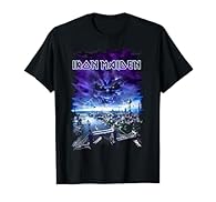 Official Iron Maiden Merchandise Iron Maiden T-Shirts for Men, Women, Boys and Girls; Iron Maiden Band T-Shirt; Iron Maiden Shirt Lightweight, Classic fit, Double-needle sleeve and bottom hem