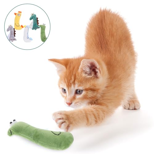Toddmomy 5 Peças Brinquedo Catnip Brinquedo Para Gato Brinquedo Catnip Brinquedo Para Gatos Brinqued