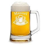 Robust und sicher: Unser Bierkrug ist aus bestem Glas hergestellt und zu 100 % lebensmittelecht. Das Bierglas ist BPA-frei und somit gesundheitlich unbedenklich