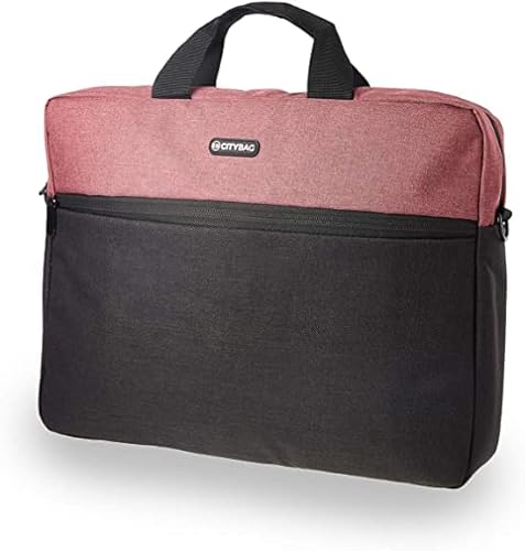 CB CITY BAG 15.6 Zoll Laptop Aktentaschen, große Laptop-Tasche für Männer & Frauen, Laptop-Tasche Computertasche Büro Reise Business, Schulter Messenger Bag, kompakte Tablet/Computer Carry, lila Cover