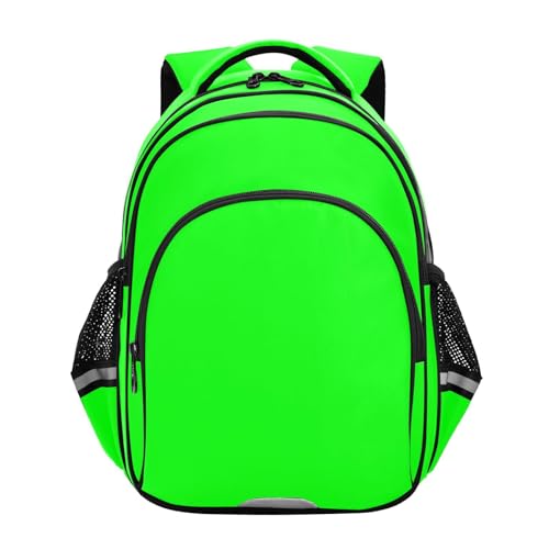 ODAWA Mochila escolar para niñas adolescentes con tiras reflectantes para niños