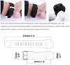 Correas de silicona de goma de 18MM compatibles con Casio Pro-Trek PRG-270 PRG-250 PRG-500 PRW-2500 PRW-3500 PRW-5100, correa para muñeca de hombre con hebilla de acero inoxidable negro y plateado, correa para mujer 6