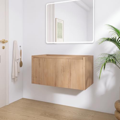 36 Modern Floating Vanity Base