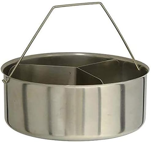 Kuhn Rikon Duromatic Stainless Steel Trio Separator Set for Pressure Cookers, 18 cm