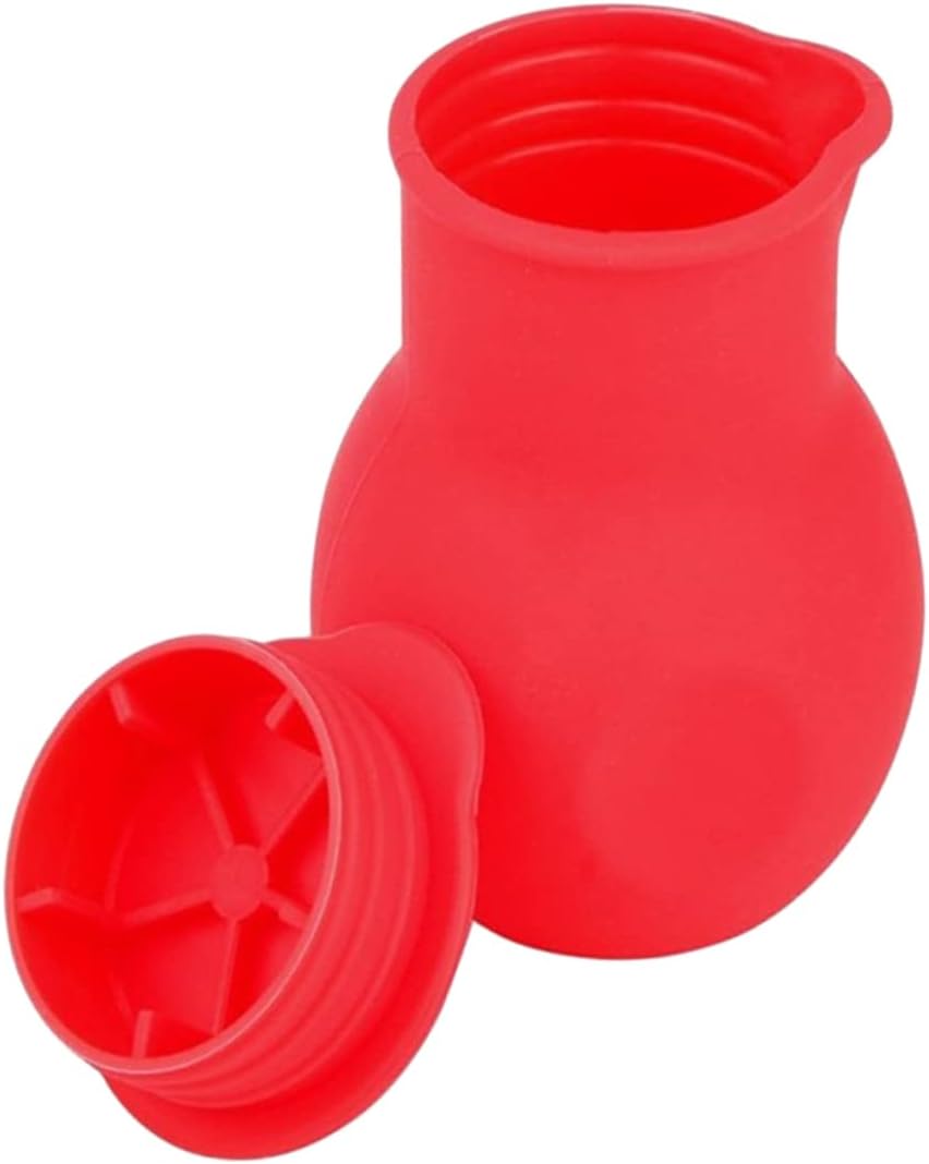 3pcs Black Silicone Melting Pot Baking Pouring Tool for Chocolate Molds Sauces